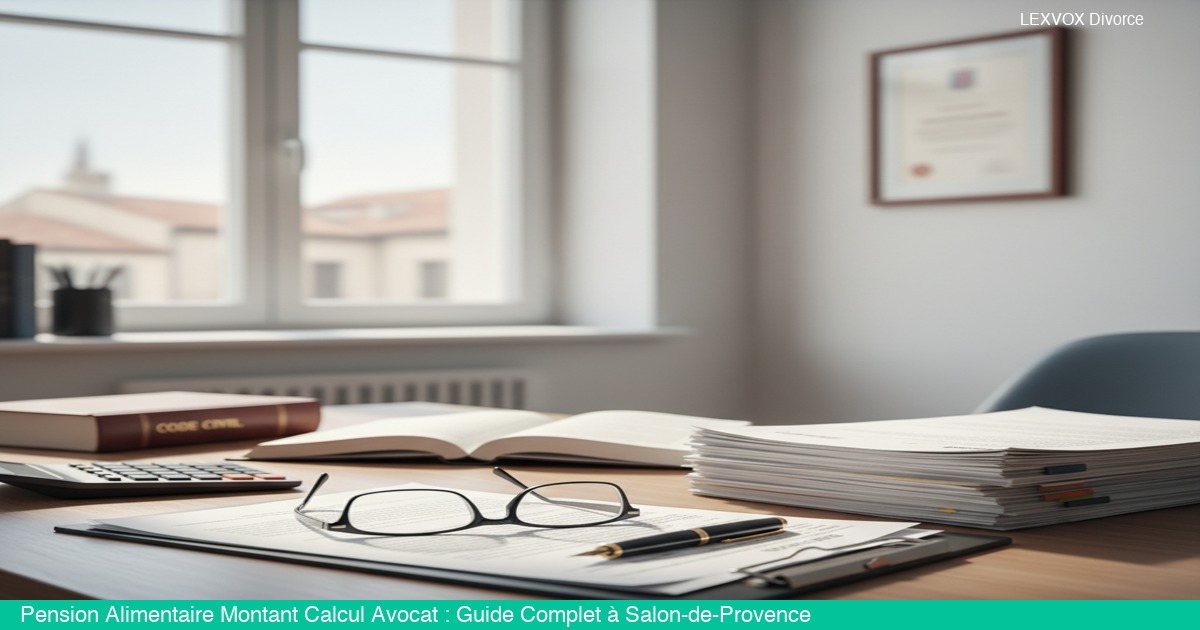 Pension alimentaire divorce — Cabinet LEXVOX AVOCATS