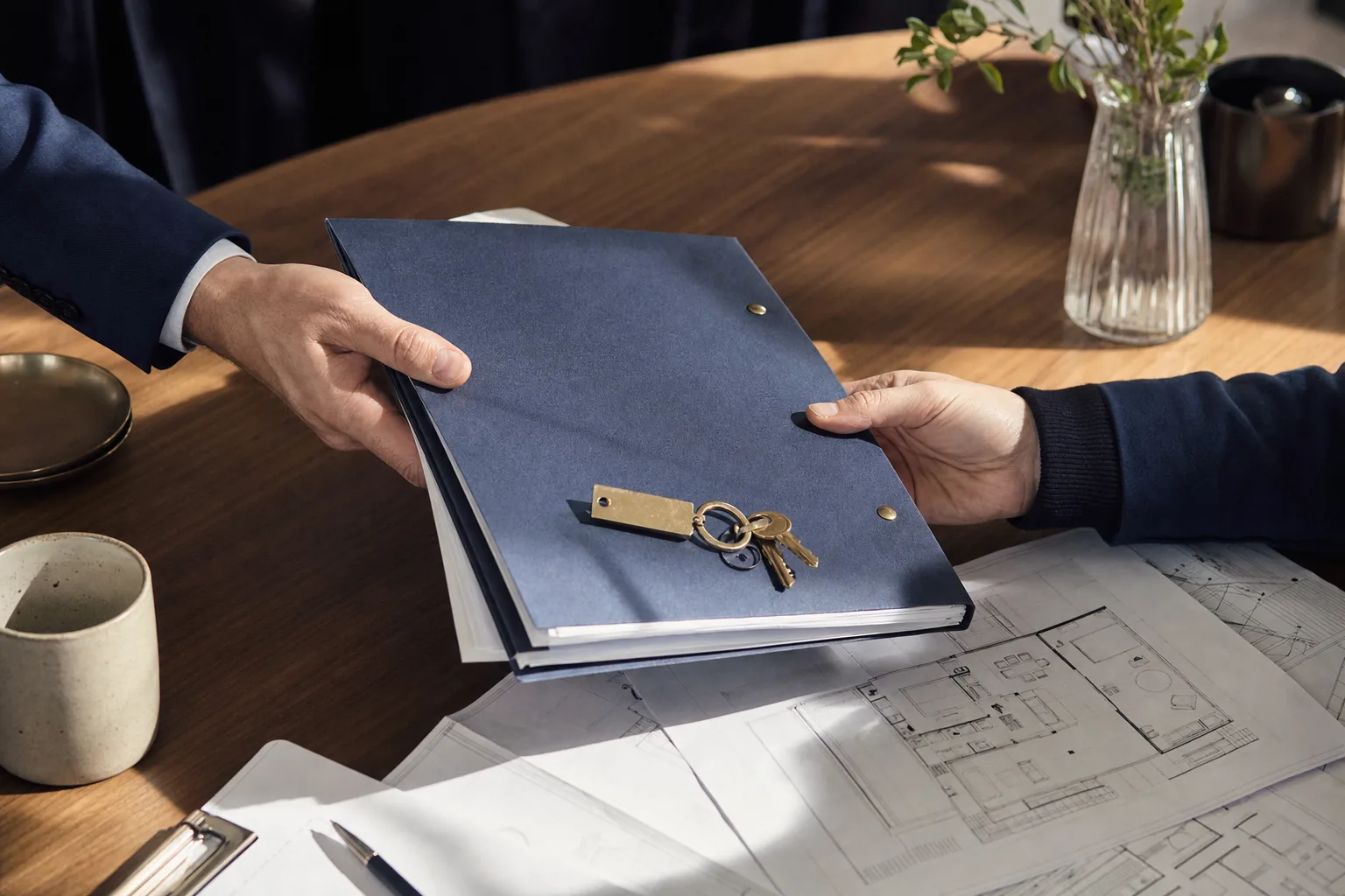 Partage d’un trousseau de clés et d’un dossier immobilier lors d’une liquidation